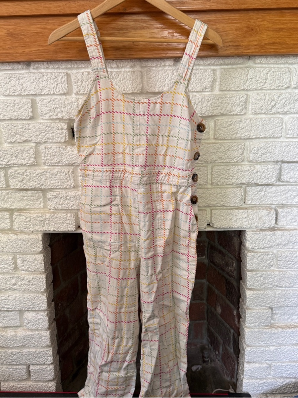 ModCloth Colorful Plaid Jumpsuit